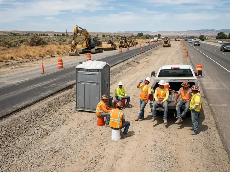 highway-road-construction-crew-007 — frequently asked questions, Porta Potty and Restroom Rentals in Chatsworth, GA